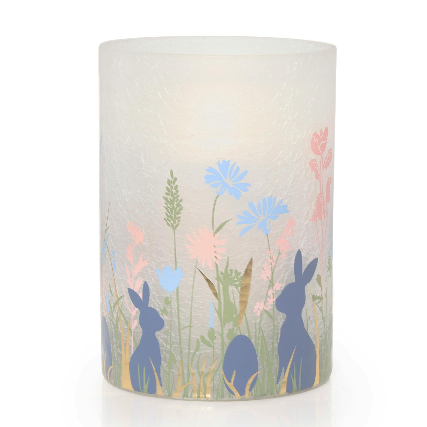 Easter Bunny Jar Candle Holder (S1H72)