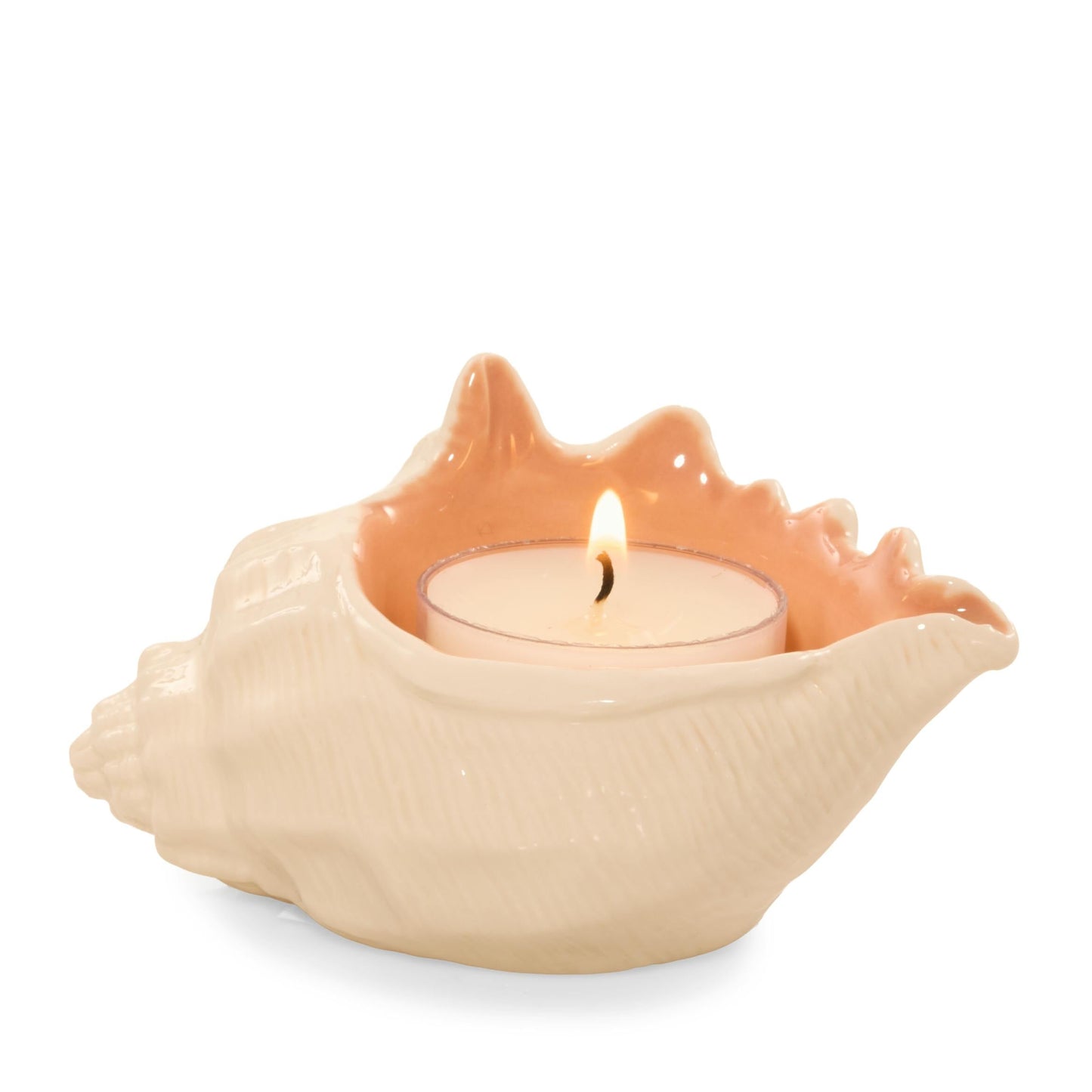 Seashell Tea Light Candle Holder (S15AK)