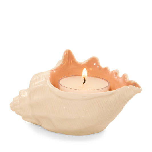 Seashell Tea Light Candle Holder (S15AK)