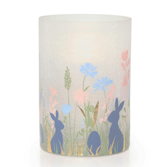 Easter Bunny Jar Candle Holder (S1H72)