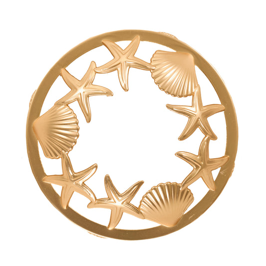 Seashell Illuma-Lid® Jar Candle Topper (S1QY7)